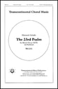 Psalm 23 SATB choral sheet music cover